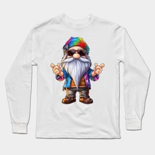 Hippie Gnome #27 Long Sleeve T-Shirt